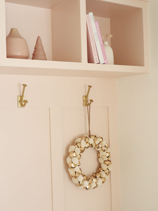 Jingle bell wreath
