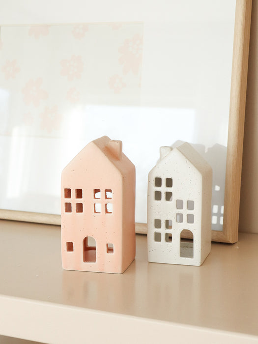 Holiday ceramic incense holder - 2 colors
