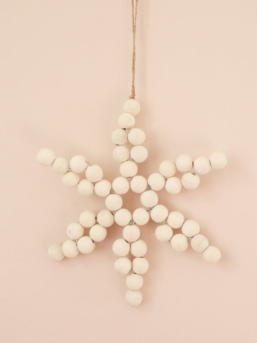 Paulownia wood star ornament
